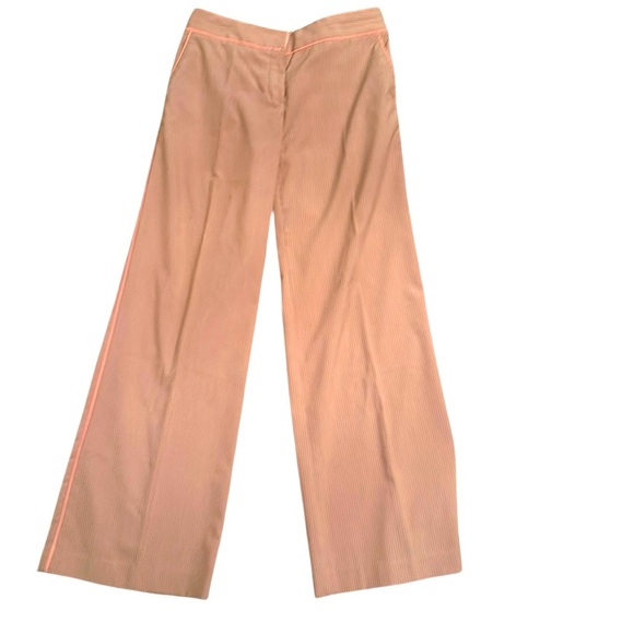 Express pink and tan pinstripe Wide-Leg Women's Pants size 6 - Picture 1 of 8